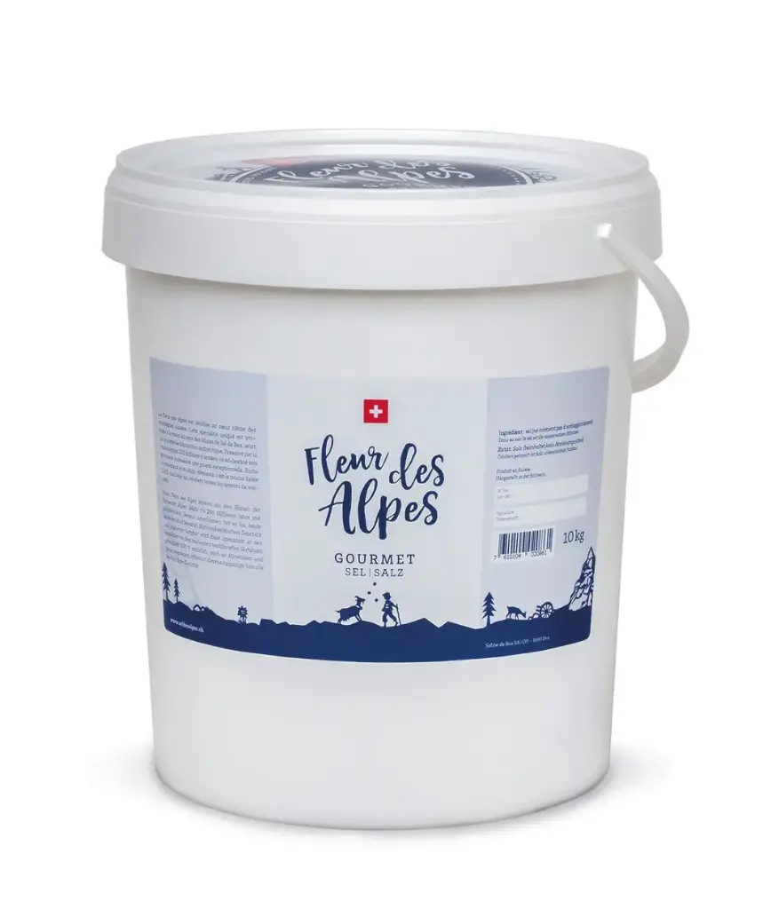 SEL DES ALPES Fleur des Alpes sel gourmet 10kg