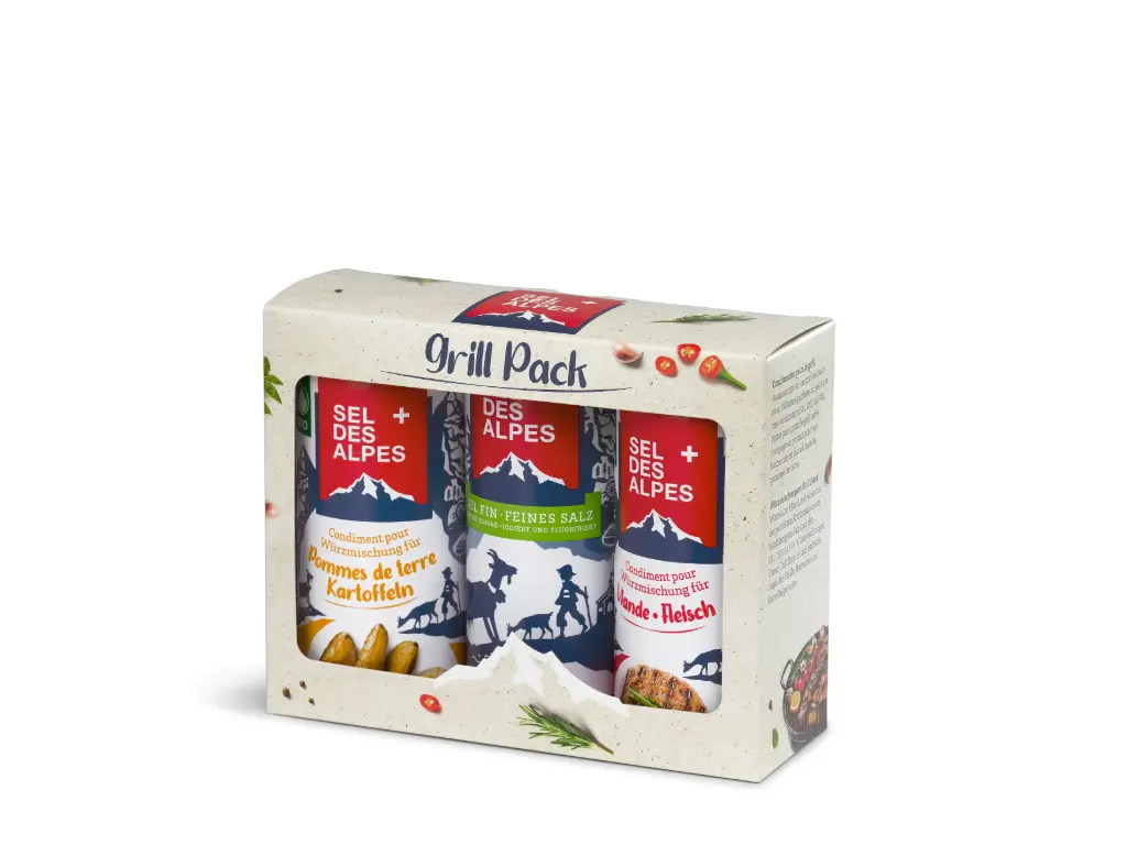 SEL DES ALPES Condiment Grill Pack