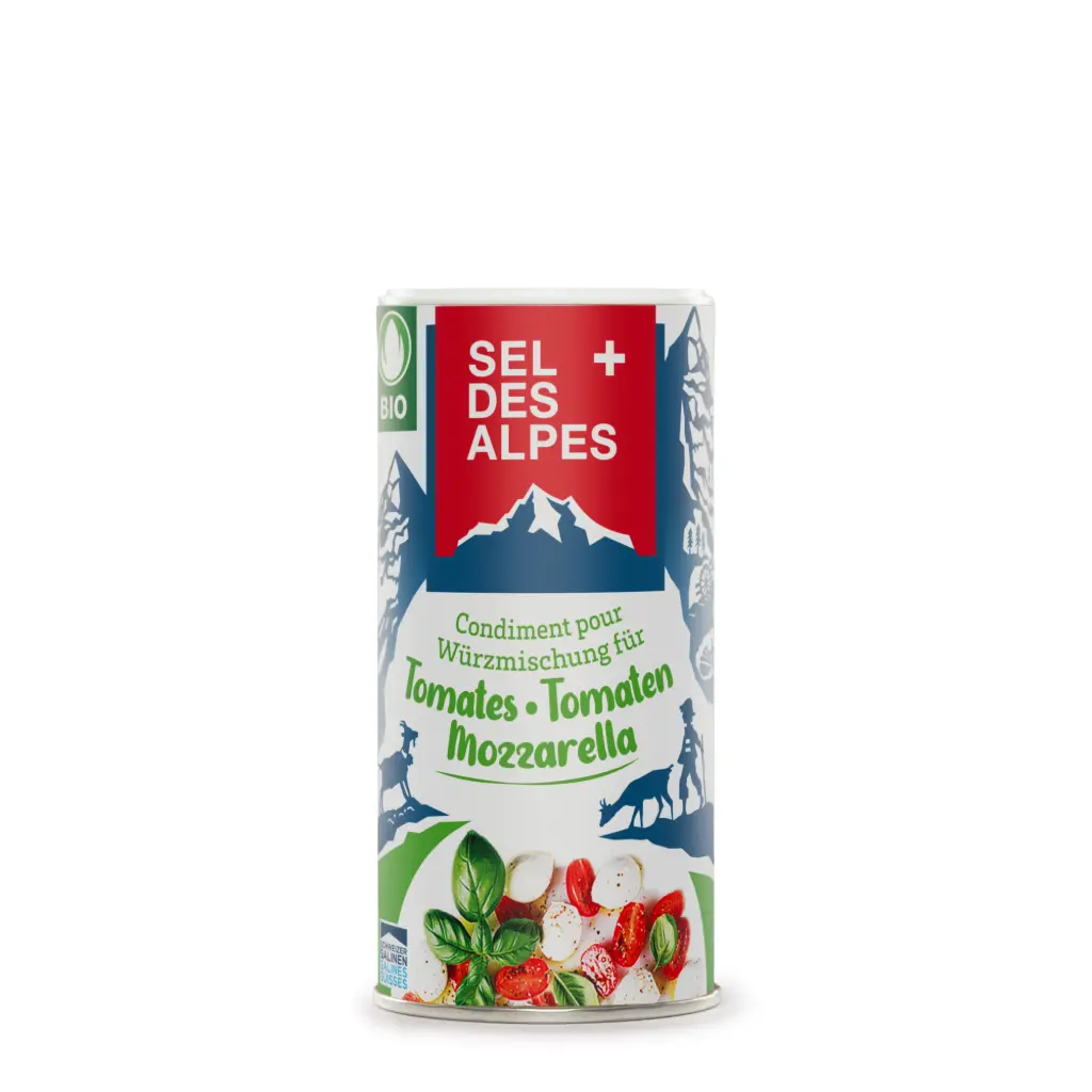 SEL DES ALPES Condiment Tomates/Mozzarella 150g